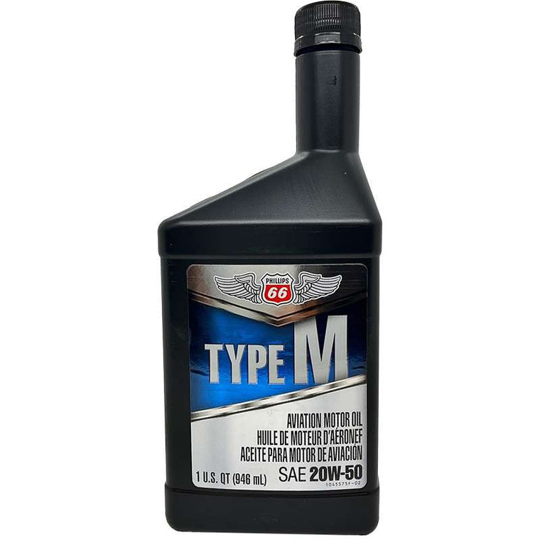 Phillips 66® Type M 20W-50 Aviation Oil