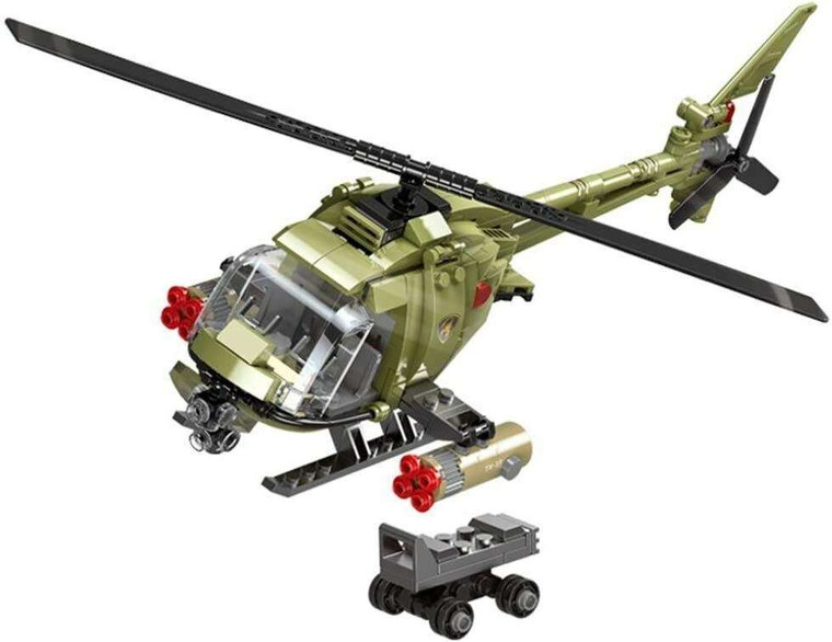 Xingbao Light Hawk Helicopter Building Blocks Set 425 PCS