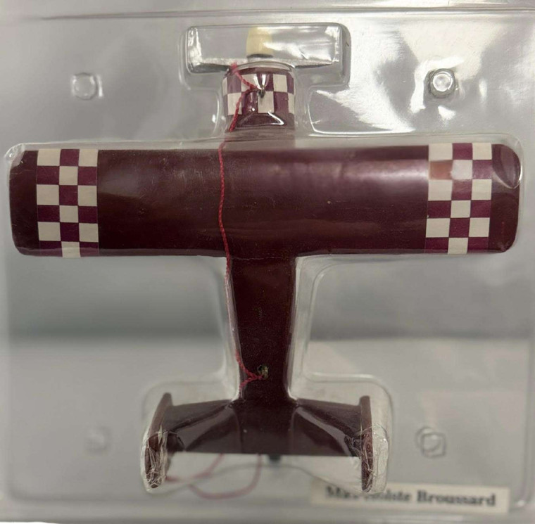 Max Holste Broussard Red Plane Ornament