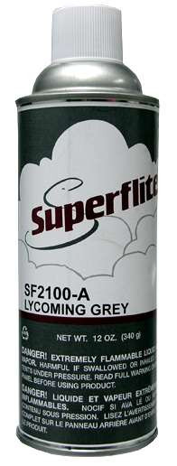 Superflite Lycoming Grey Paint Spray
