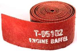 Red Silicone Engine Baffle (T-95182-3)