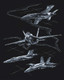 F-18 Engraving Art CR-EA18