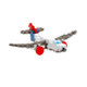 Airplane "Plus Plus" Building Blocks Tube PUZZLE PLANE