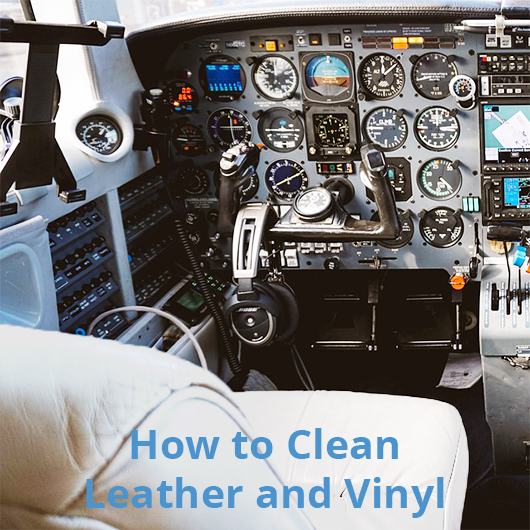 How to clean leather and vinyl