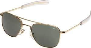 SkySupplyUSA | American Optical Sunglasses, Original Pilot, Gold
