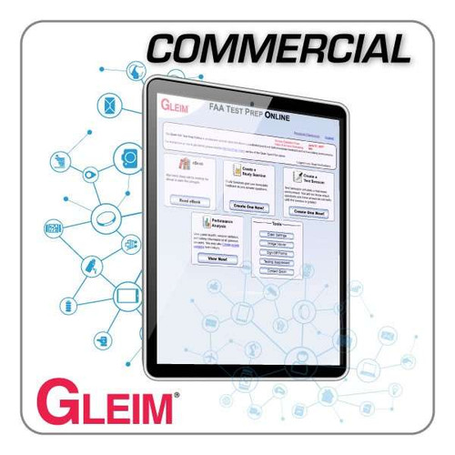 SkySupplyUSA | Gleim FAA Test Prep Online - Commercial Pilot | GLEIM TPO-CP