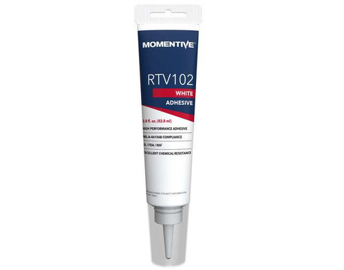 SkySupplyUSA | Momentive™ Sealant RTV102 White, 2.8 oz tube | RTV102