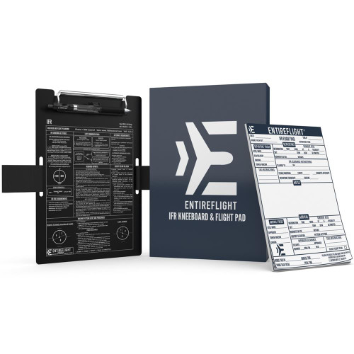 SkySupplyUSA | EntireFlight VFR Kneeboard + Flight Pad | EF-KBFP-VFR