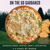 On the Go Garbanzo with Crackers (Chickpea Salad Spread)