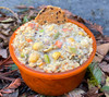 Chickpea salad spread for backpacking by Outdoor Herbivore