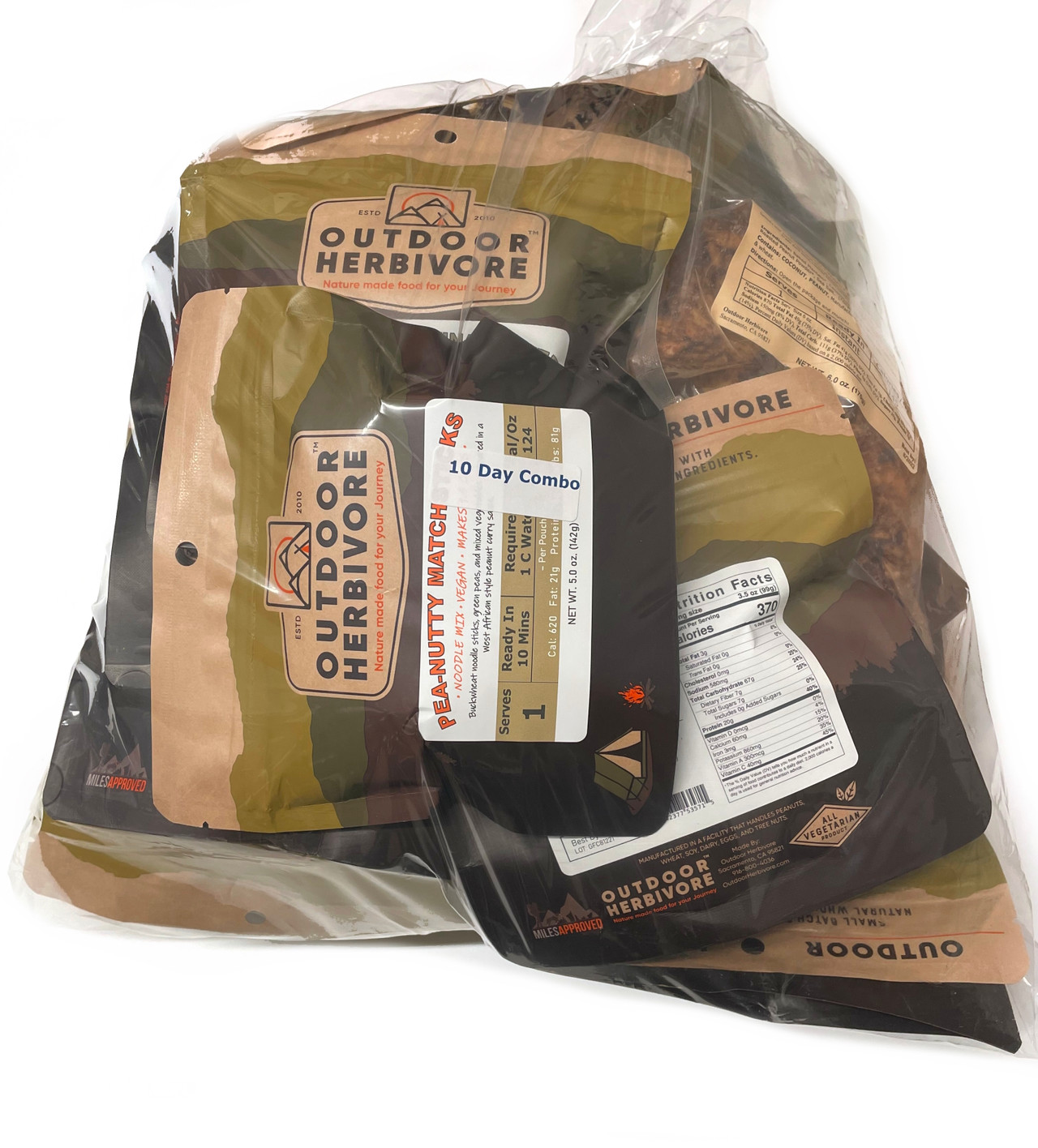 Backpacking Meal Bundles/Combos | Outdoor Herbivore