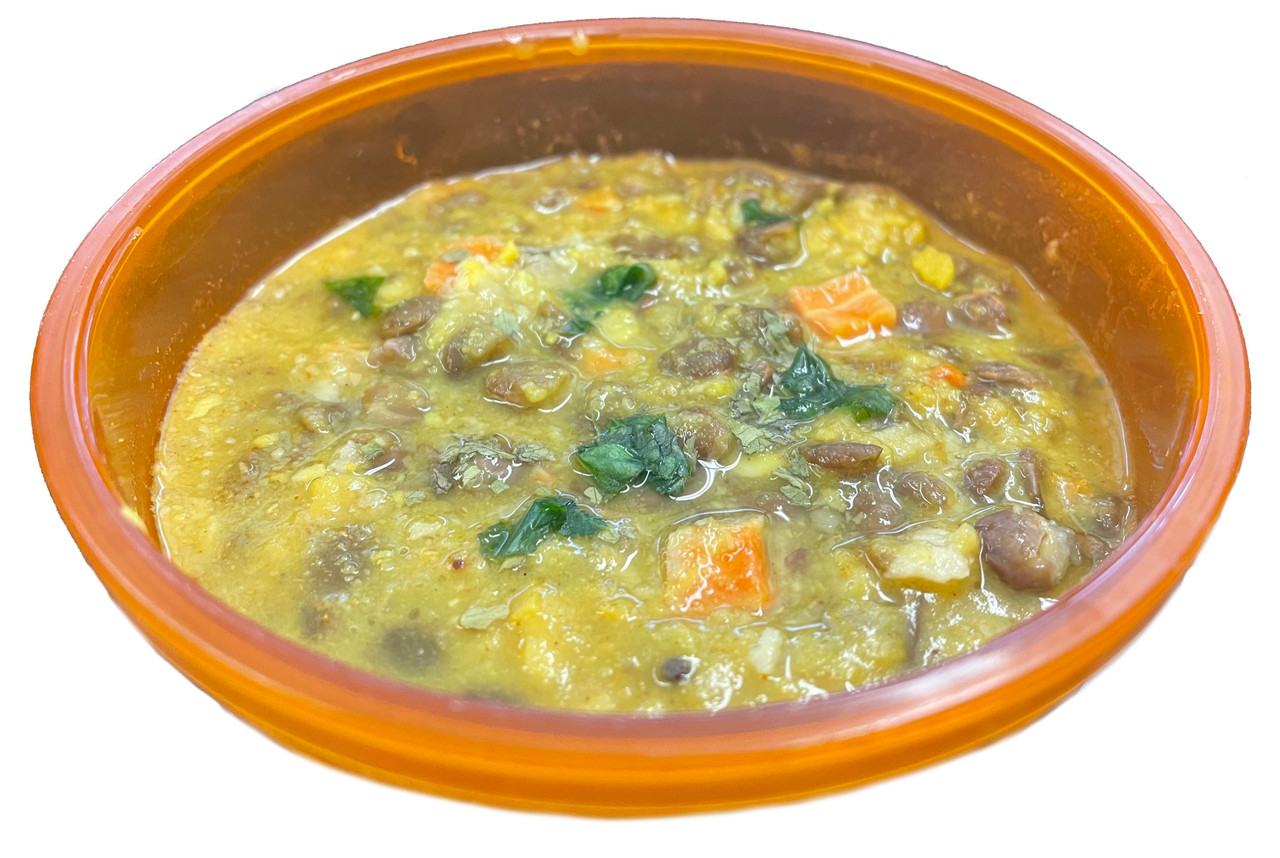 Cozy Curry Soup by Outdoor Herbivore — freeze-dried backpacking meal