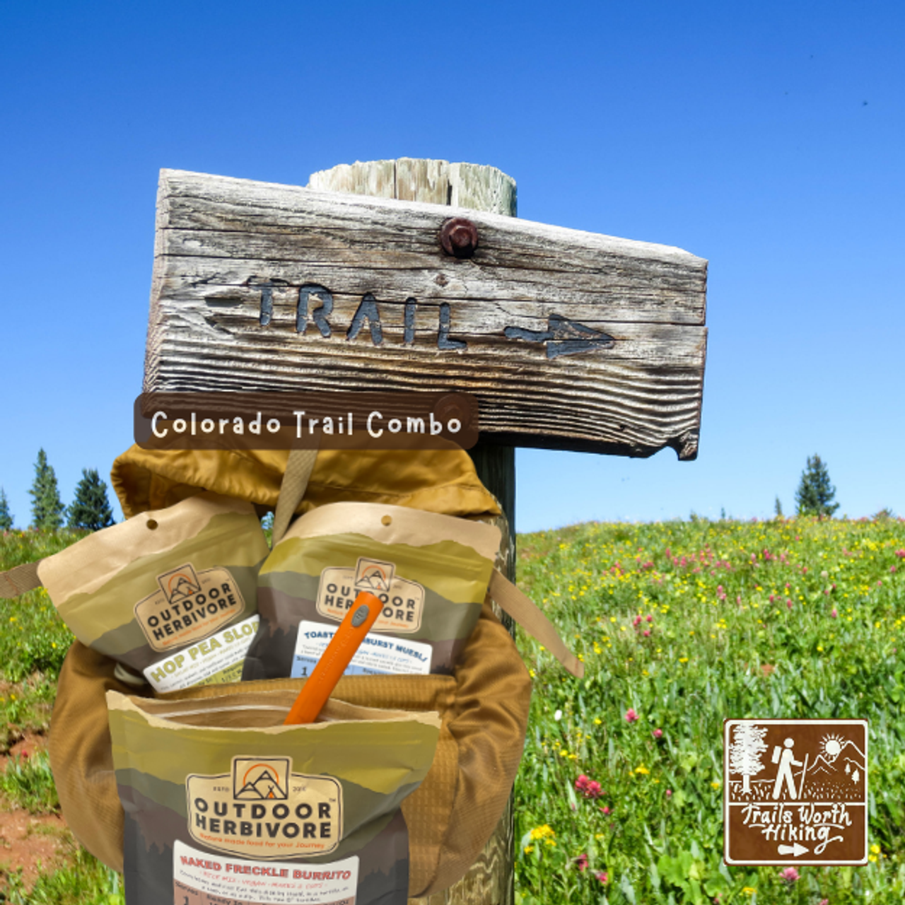 Trails Worth Hiking Colorado Trail Meal Kit | Outdoor Herbivore
