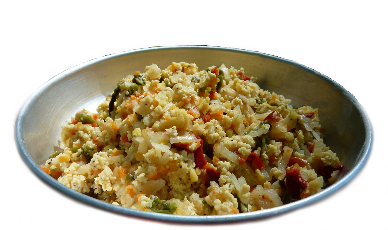 Denver Veggie Scramble by Outdoor Herbivore — freeze-dried backpacking meal