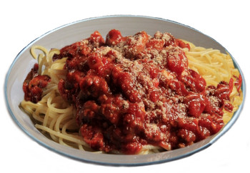 Dehydrated Tomato Spaghetti Sauce with Pasta