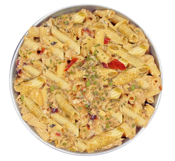 Gluten Free Chickpea Sesame Penne by Outdoor Herbivore