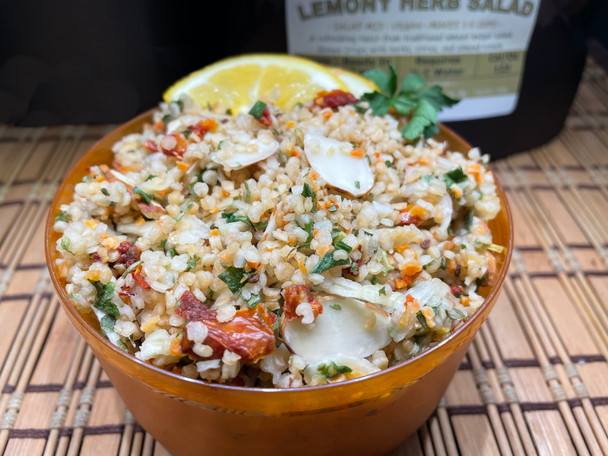 Lemony Herb Quinoa Salad with Package