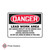 Danger Sign: Lead Work Area - May Damage Fertility Or The Unborn Child Danger Sign: Lead Work Area - May Damage Fertility Or The Unborn Child