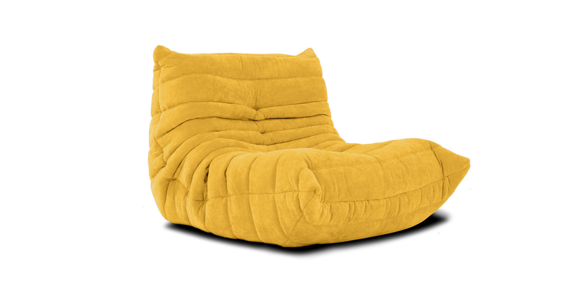 Michel Ducaroy Fabric Fireside Chair