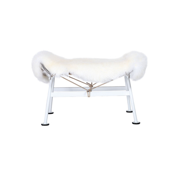 Hans J Wegner Flag Halyard Ottoman