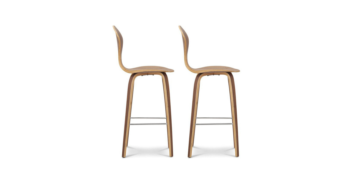 Norman Cherner Barstool  (Set of 2)