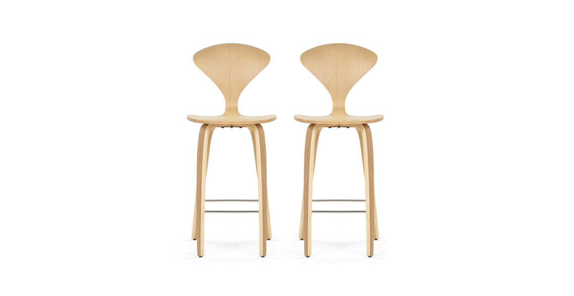 Norman Cherner Barstool  (Set of 2)