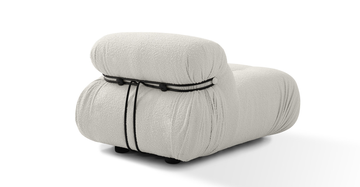 Soriana Fabric Chair & Ottoman