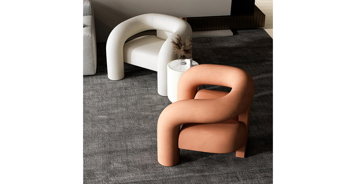 Nova Barrel Upholstered Armchair