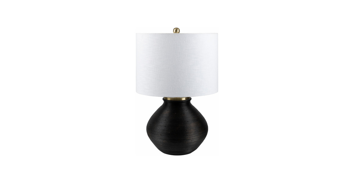 Surya Brillo BLO-002 Traditional Rustic Accent Table Lamp