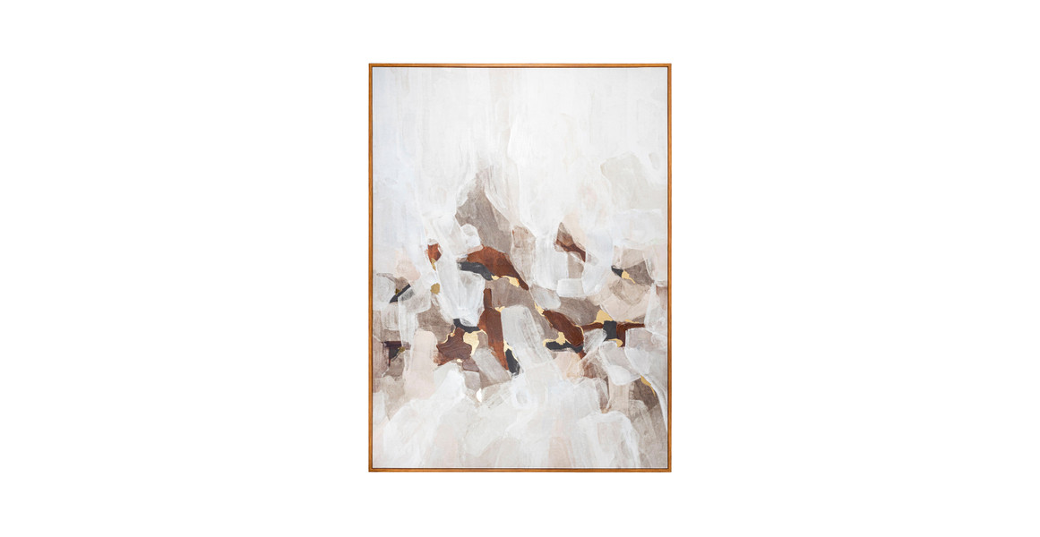 Surya Kalahari Rectangle Modern Mid-Century Framed Art