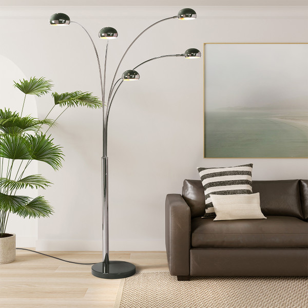 NOVA Mushroom 5 Light Arc Floor Lamp