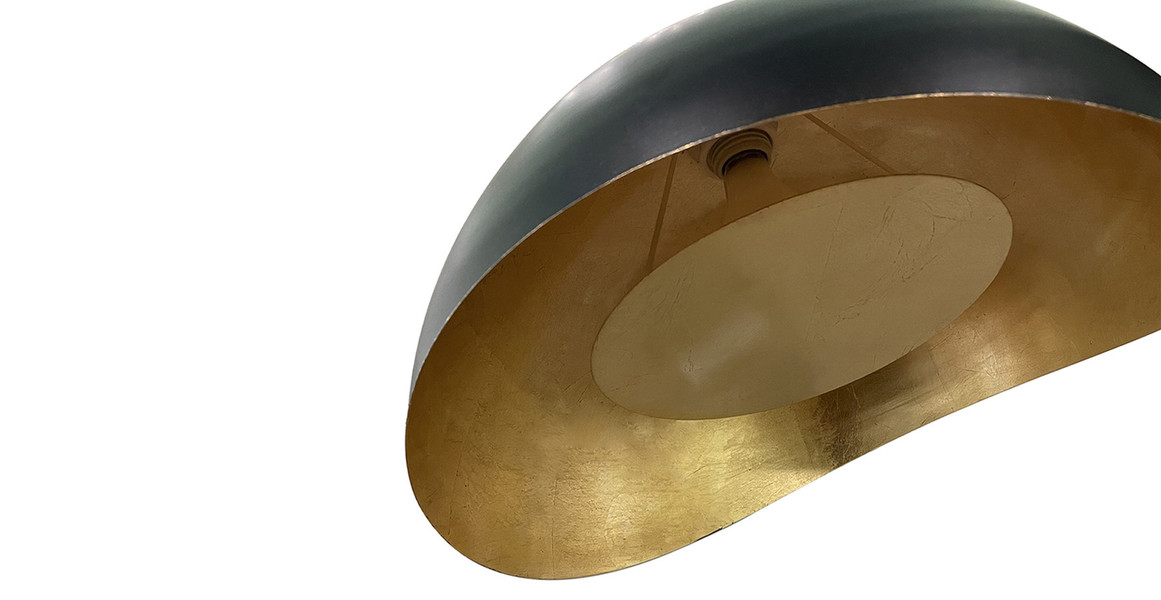 Luna Bella Arc Floor Lamp - 92', Weathered Brass, Dimmer Switch, Marble base
