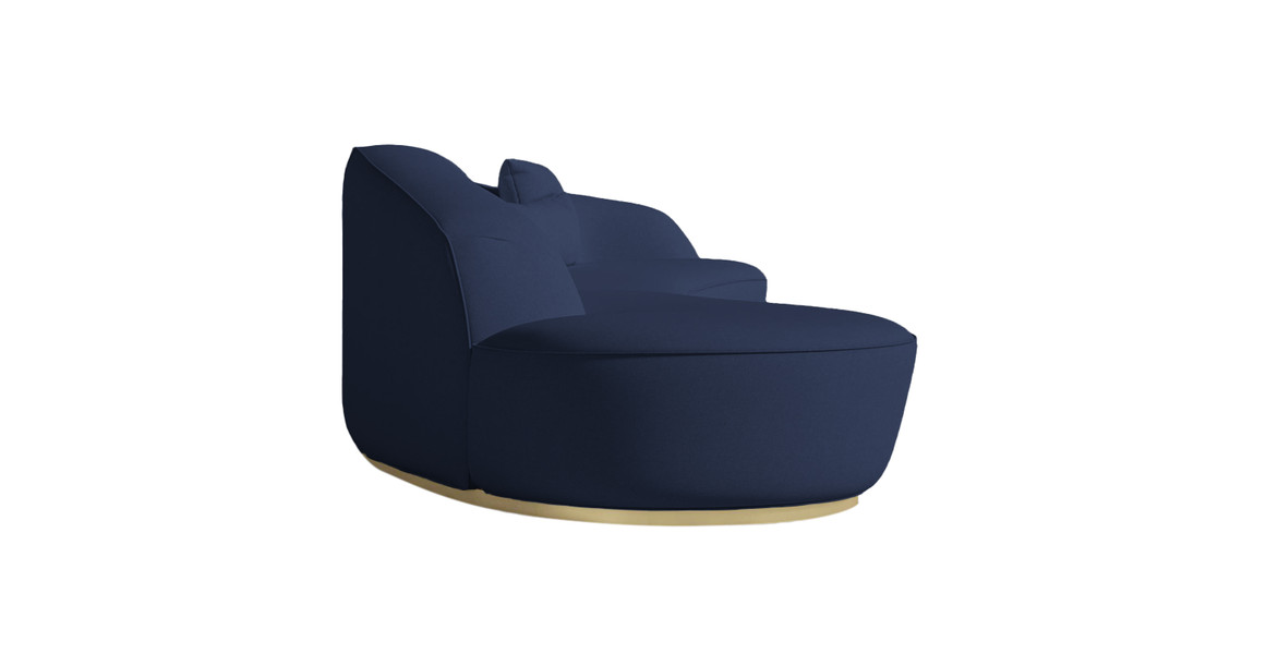 Reya Curved Sectional Sofa - Left Chaise