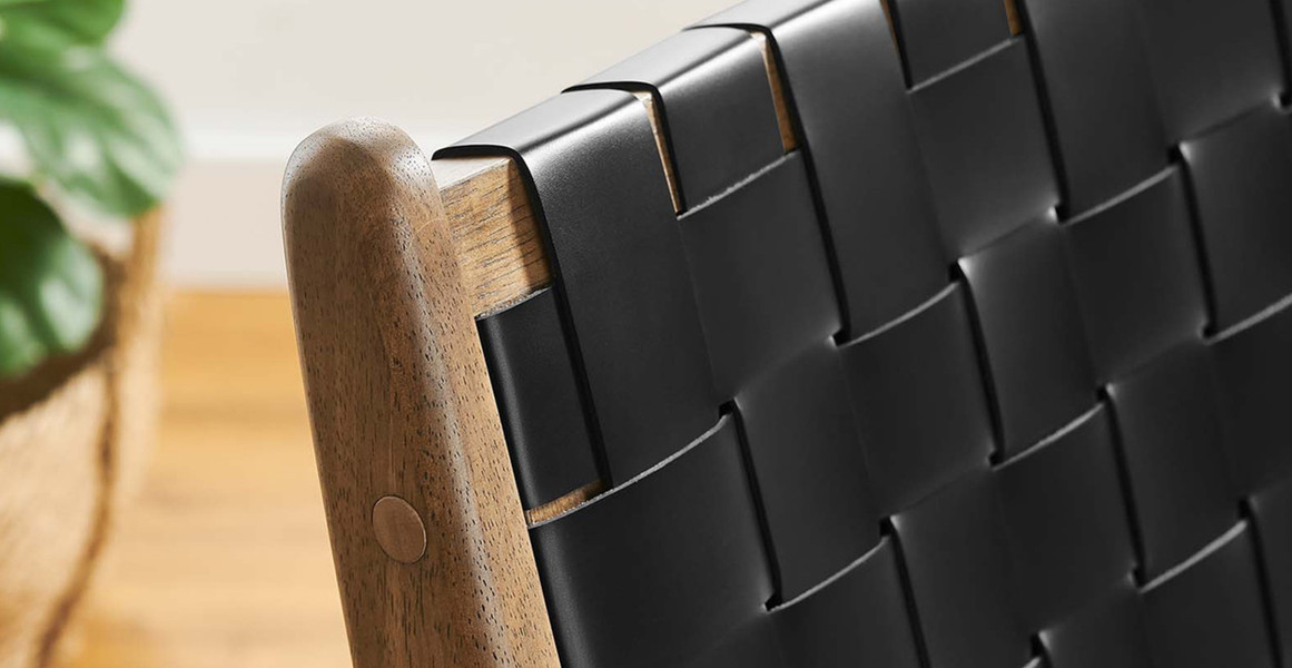 Saoirse Faux Leather Wood Dining Side Chair - Set of 2