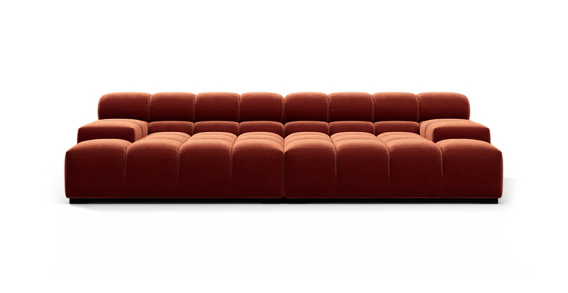 Tufted Sofa Extra Deep