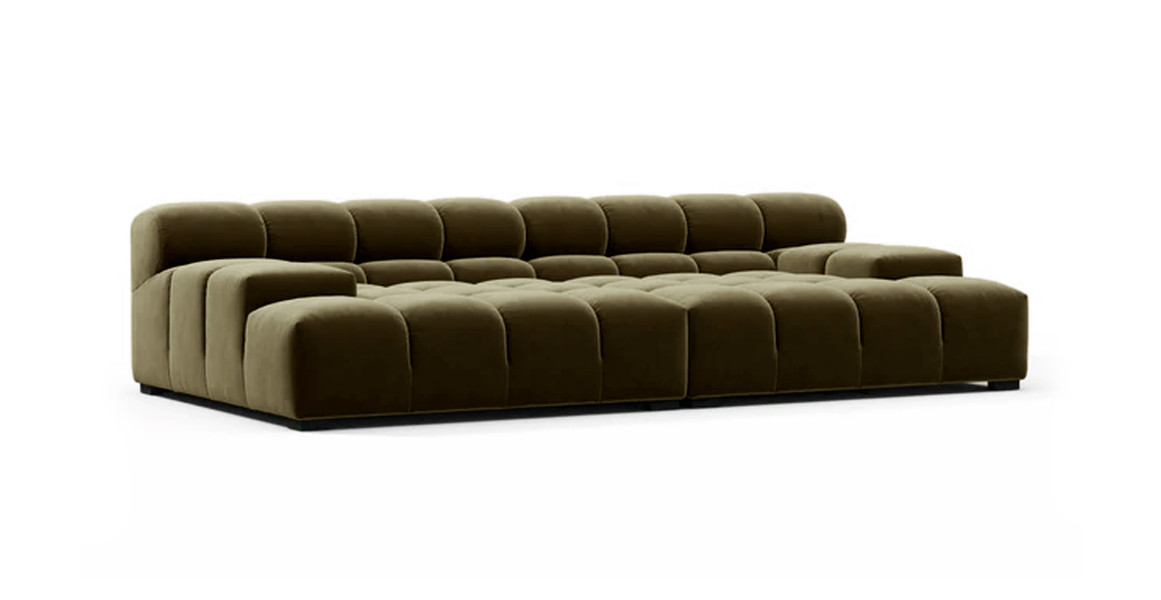 Tufted Sofa Extra Deep