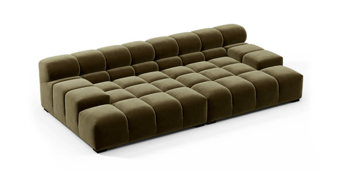 Tufted Sofa Extra Deep