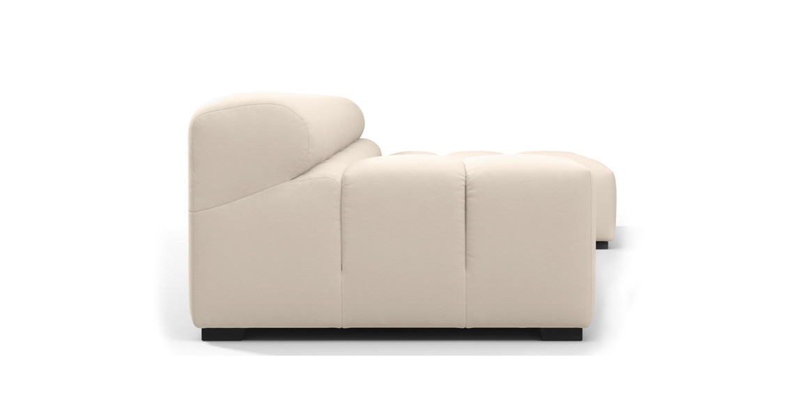 Tufted Sectional Sofa - Right Chaise