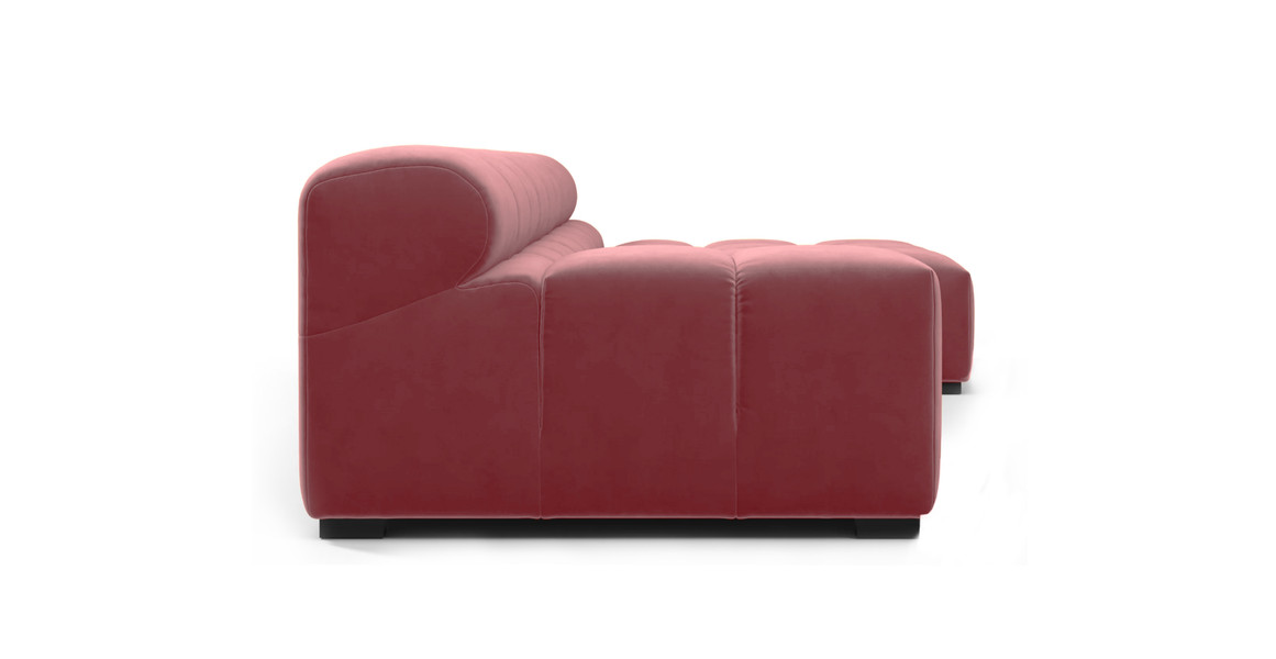 Tufted Sectional Sofa - Right Chaise