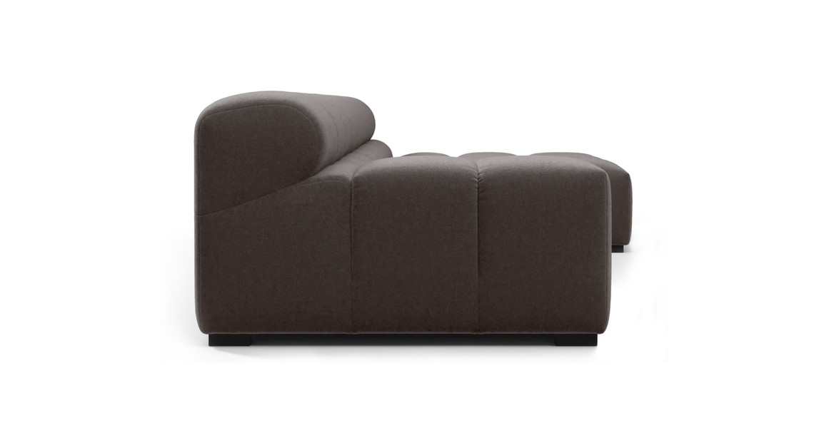 Tufted Sectional Sofa - Right Chaise