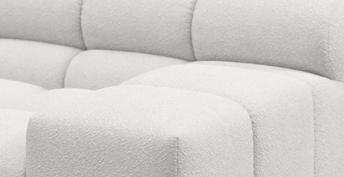 Tufted Sectional Sofa - Right Chaise