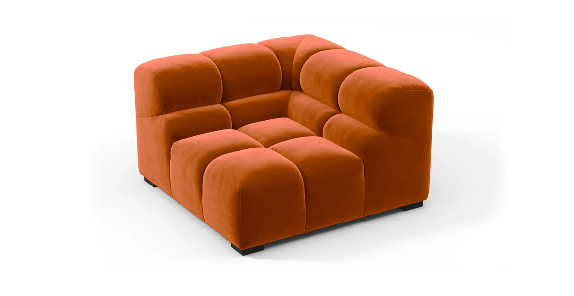 Tufted Sofa - Right Corner