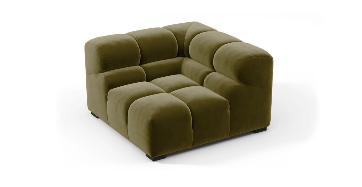 Tufted Sofa - Right Corner