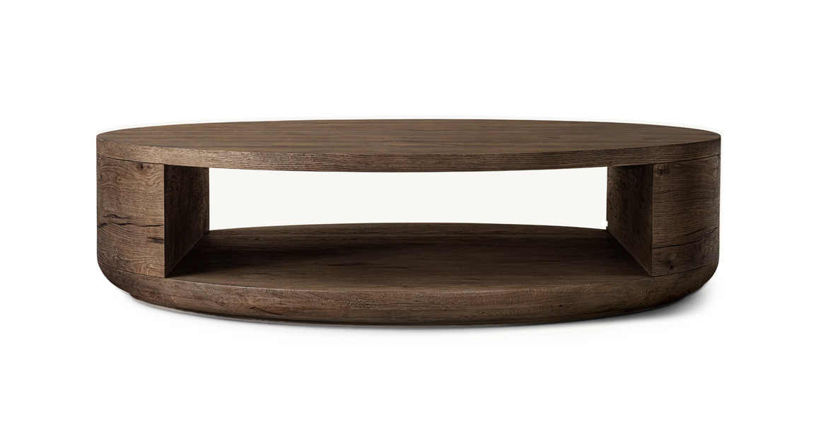 Lumora Round Solid Wood Coffee Table