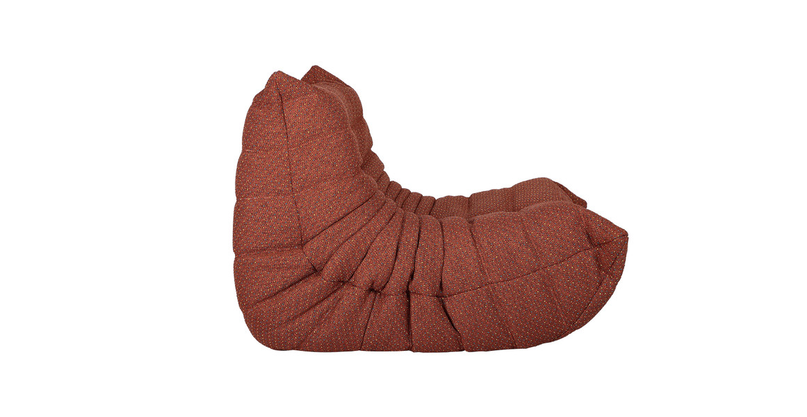 Michel Ducaroy Tweed Fireside Chair