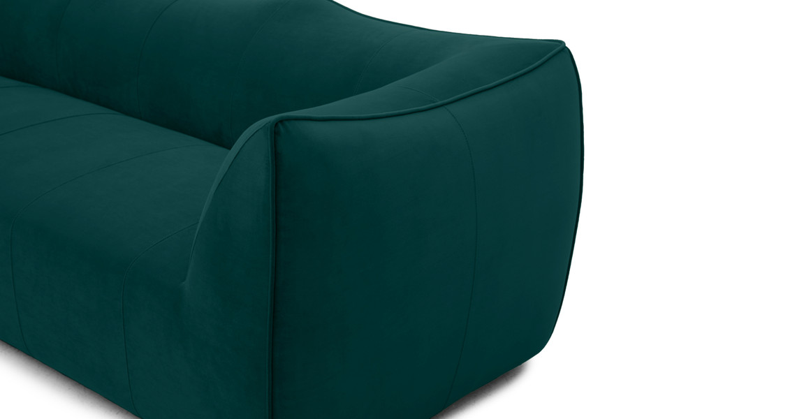 Mario Bellini Leandro 3 Seater Modern Sofa