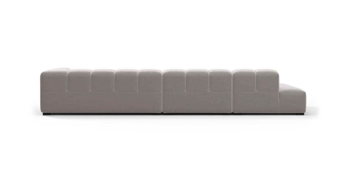 Tufted Sectional Sofa - Large Left Chaise