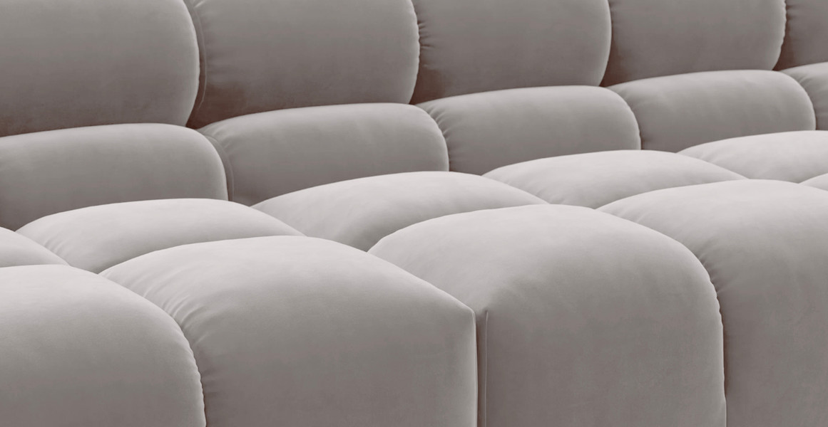 Tufted Sectional Sofa - Large Left Chaise