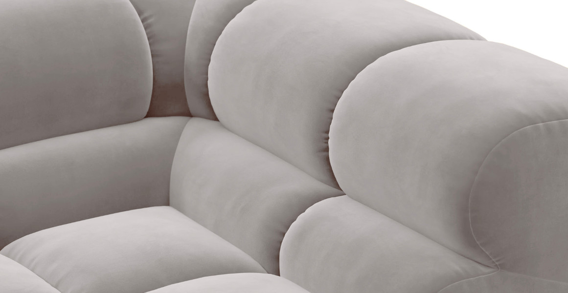 Tufted Sectional Sofa - Large Left Chaise