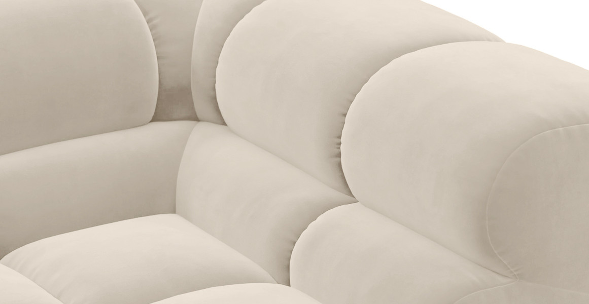 Tufted Sectional Sofa - Large Left Chaise